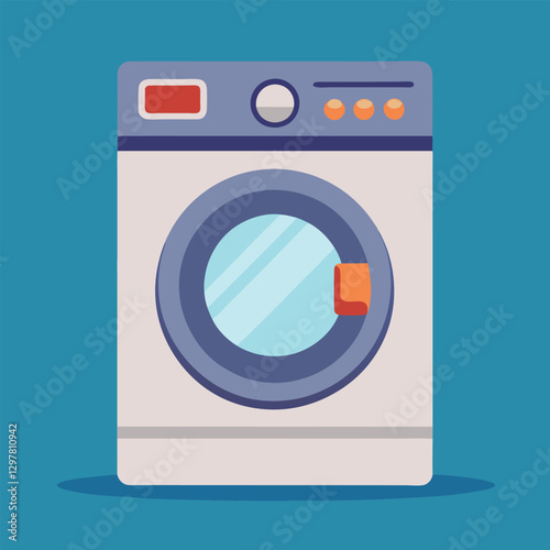 washing machine vector