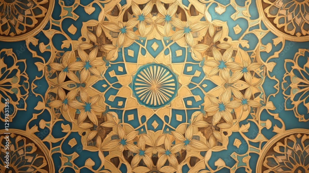Elegant Arabic design with intricate patterns, perfect for Moroccan-style decor. Elegant Arabic design with intricate patterns, perfect for Moroccan-style decor.