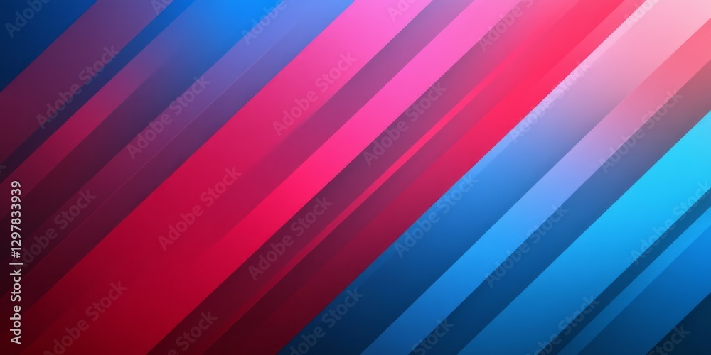 Abstract diagonal stripes background in vibrant shades of blue pink Abstract diagonal stripes background in vibrant shades of blue pink
