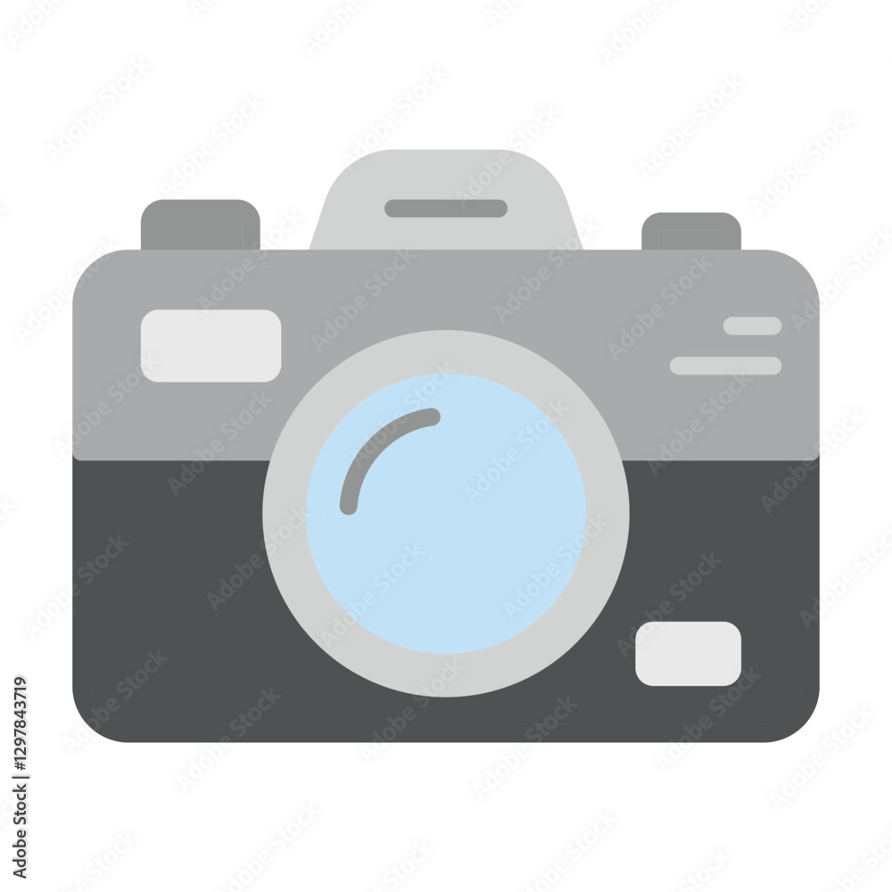 camera sign symbol vector flat icon camera sign symbol vector flat icon