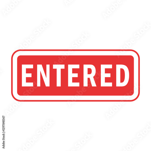  red entered rubber stamp flat education label minimalist design for digital and print projects
 Graphic Design Icons Making a Huge Impact on Visual Aesthetics
