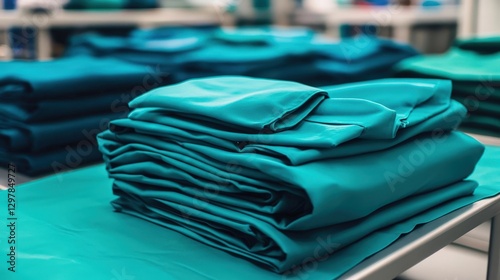 Tailored laundry processes for the healthcare industry’s specific needs. photo