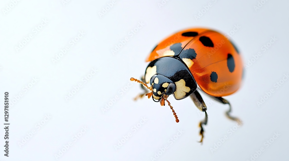 a close up of a ladybug a close up of a ladybug