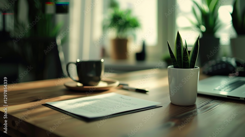 Close-up of a resignation letter on a wooden desk with a coffee cup and pen, symbolizing career change, job transition, and professional decisions in the workplace. Close-up of a resignation letter on a wooden desk with a coffee cup and pen, symbolizing career change, job transition, and professional decisions in the workplace.