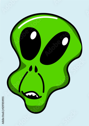 Ilustración de un alien