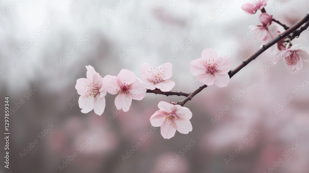 Pink Blossoms in Springtime Pink Blossoms in Springtime