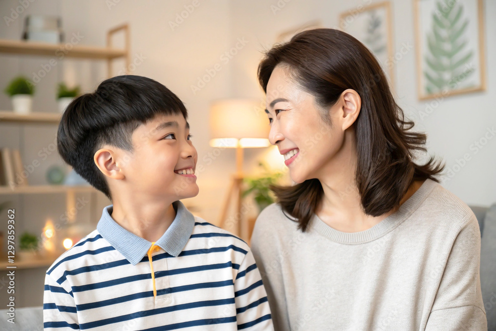 child son mother family happy playing kid childhood mom love fun smiling little woman home brother parent child son mother family happy playing kid childhood mom love fun smiling little woman home brother parent