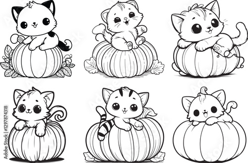 Set of cute animals for kid coloring. Cute animals for coloring book collection for children, simple draw, easy coloring