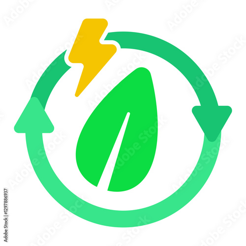 Renewable Energy Icon