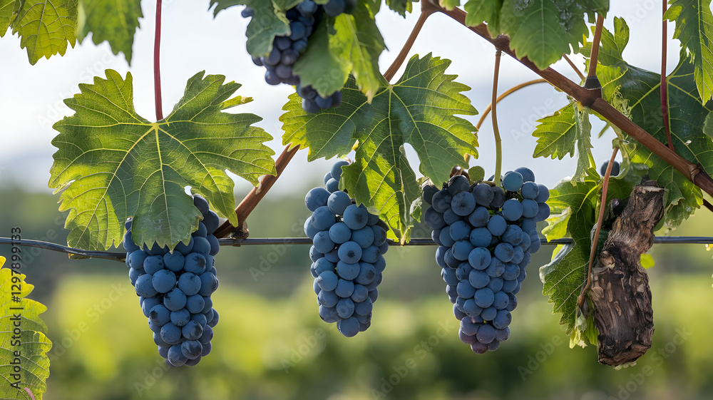 High-resolution PNG of green leaves from a wild grape vine isolated on a clear background High-resolution PNG of green leaves from a wild grape vine isolated on a clear background