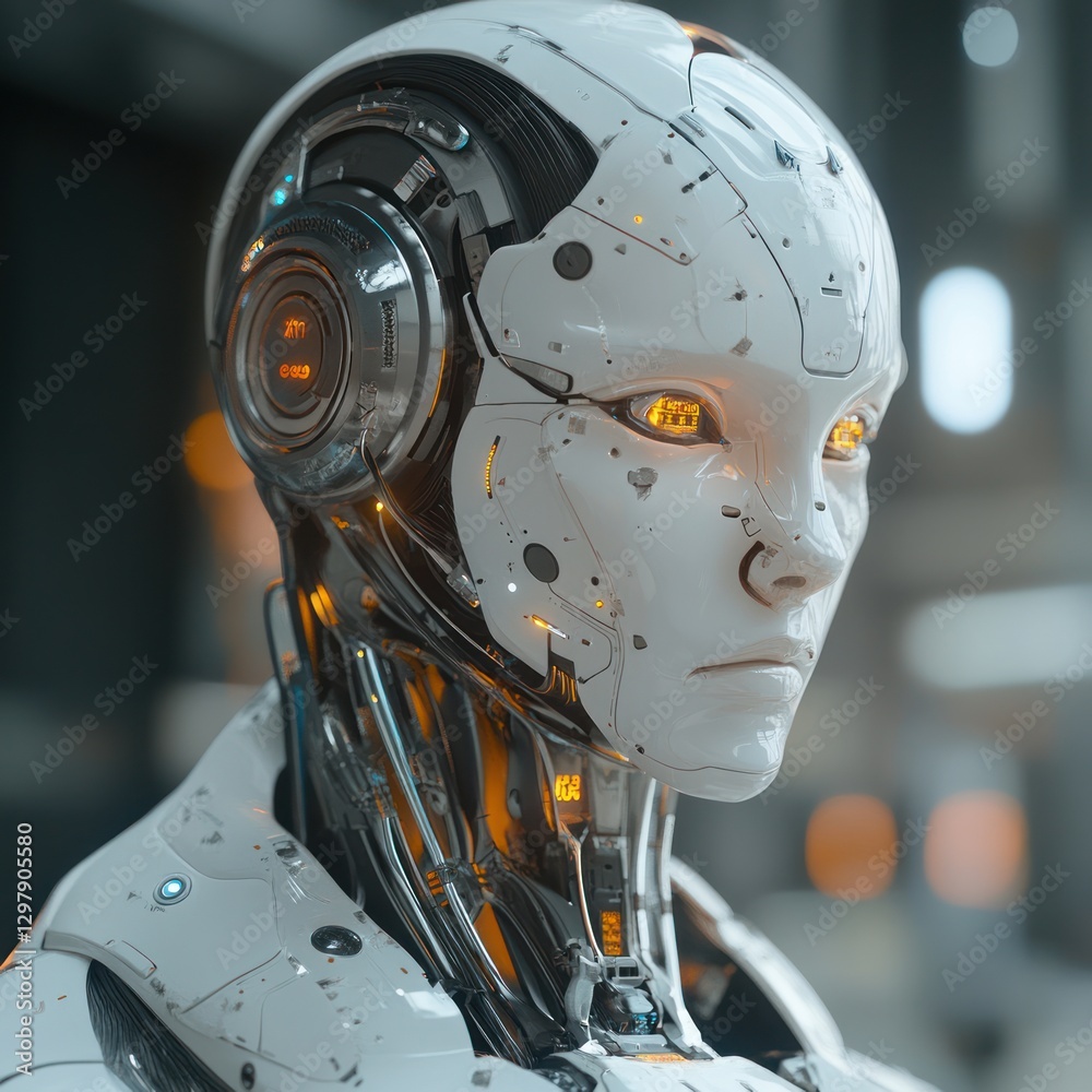 Fototapeta premium AI driven market analysis