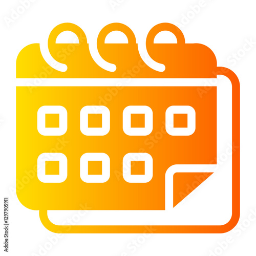 calender Gradient icon