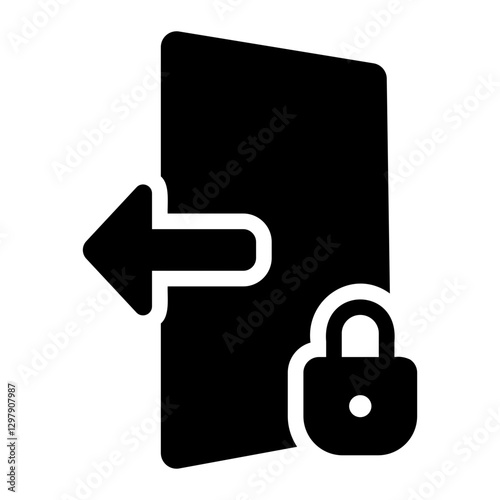 logout Solid icon