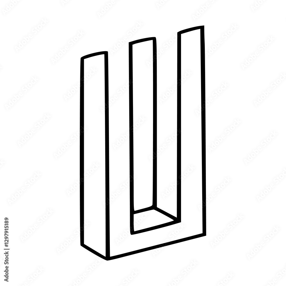 abstract geometric structure vector illustration abstract geometric structure vector illustration