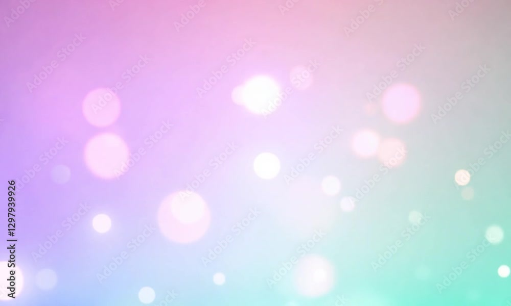 Abstract pastel blurry bokeh background with lights particles Abstract pastel blurry bokeh background with lights particles
