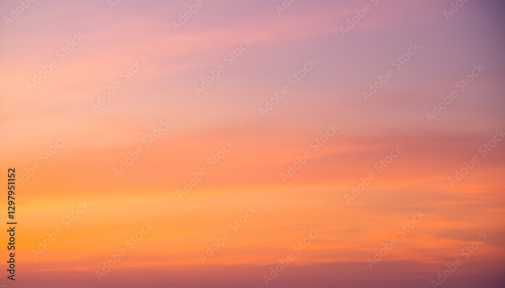 Obraz premium 바다에서 보는 저녁 노을