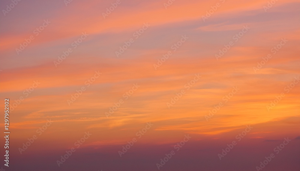 Obraz premium 바다에서 보는 저녁 노을