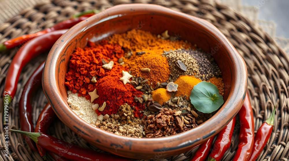 Global Spice Bowl Mockup for Culinary Brands Global Spice Bowl Mockup for Culinary Brands