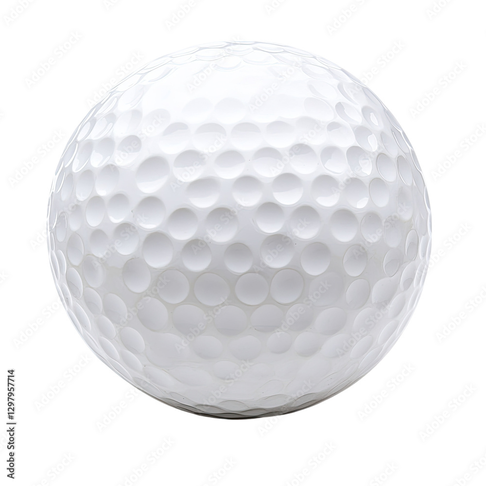 Golf ball isolated on a transparent background, Golf ball isolated on a transparent background,