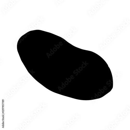 platelet resting glyph icon
