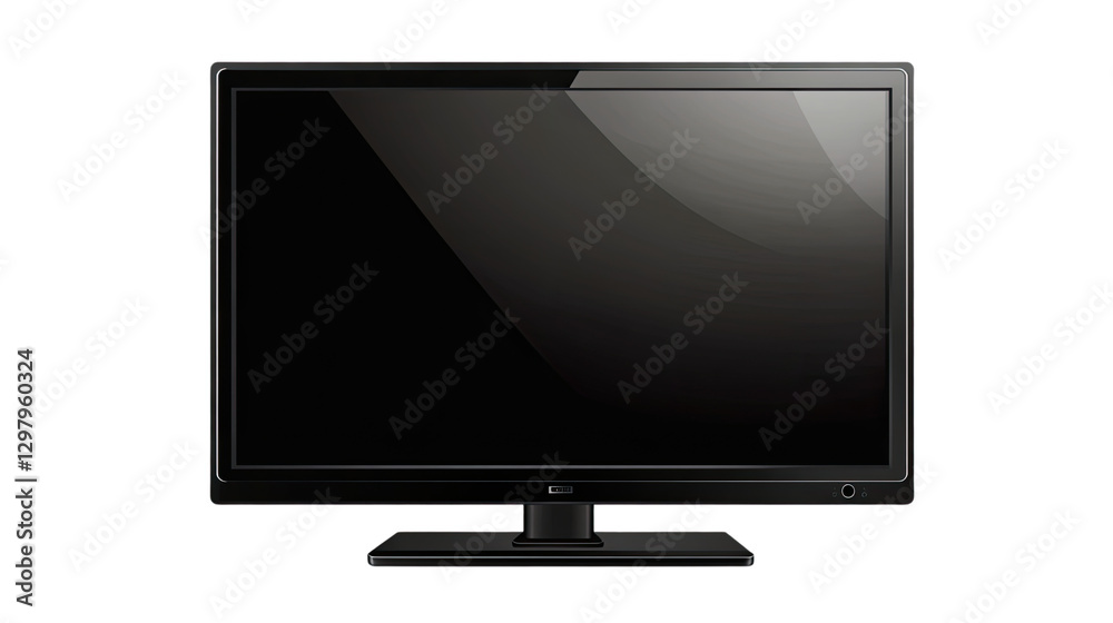 Modern Television: A sleek, flat-screen television set, showcasing its design and technology. Modern Television: A sleek, flat-screen television set, showcasing its design and technology.