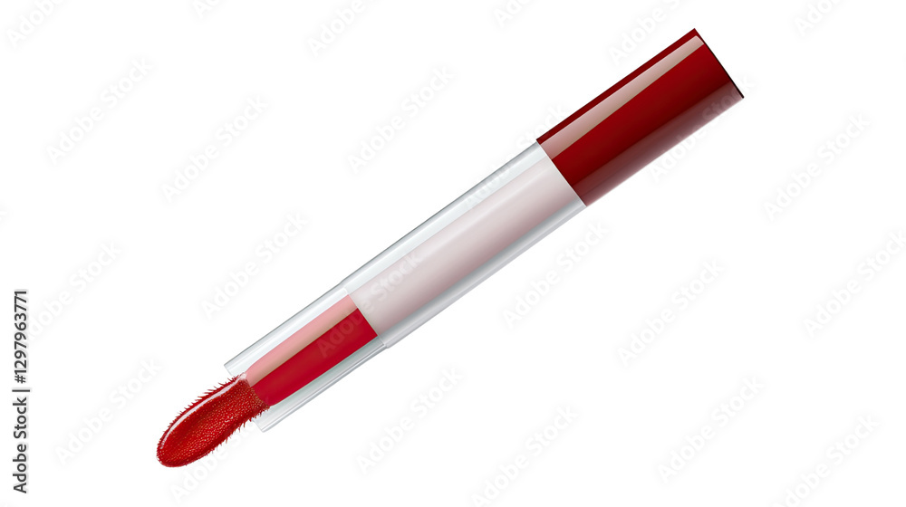 Lipstick in Focus: An artistic close-up of a lipstick with a focus on the vibrant, red shade and delicate applicator, symbolizing beauty and self-expression. Lipstick in Focus: An artistic close-up of a lipstick with a focus on the vibrant, red shade and delicate applicator, symbolizing beauty and self-expression.