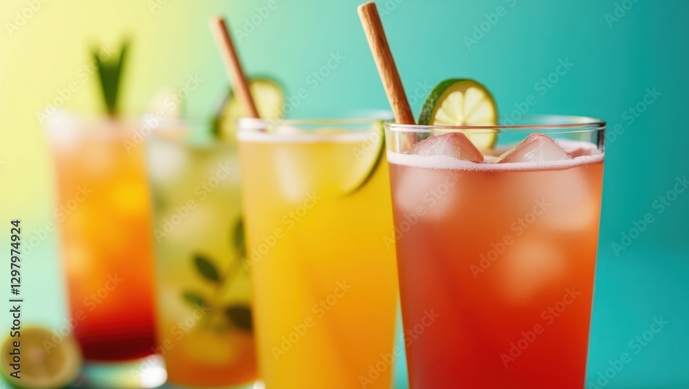 Cbd Drinks. Three glasses are filled with different types of drinks Cbd Drinks. Three glasses are filled with different types of drinks