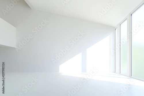 Wallpaper Mural Bright and airy interior design in a modern space with large windows Torontodigital.ca