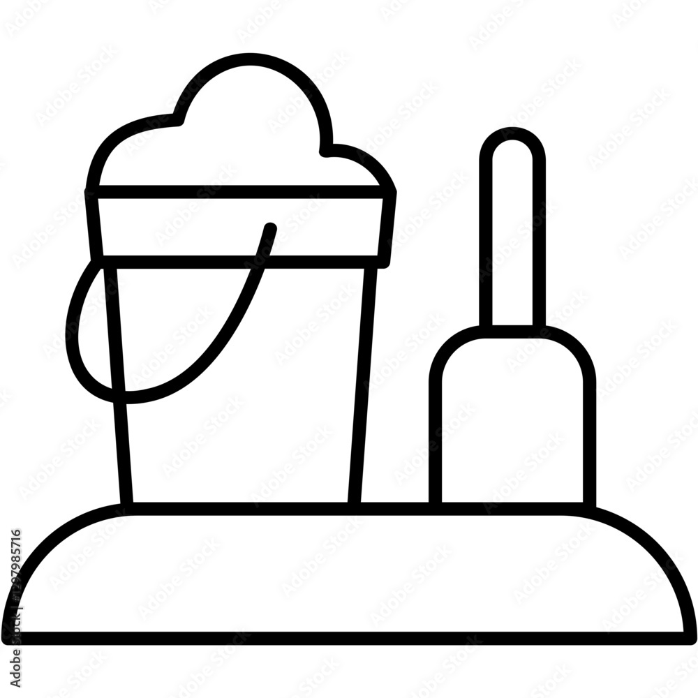 Obraz premium Sand Icon