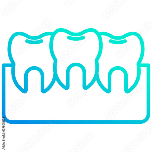 Crowded Teeth Icon