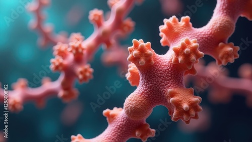 Digestive Enzyme. Coral is pink and has tiny orange flowers on it