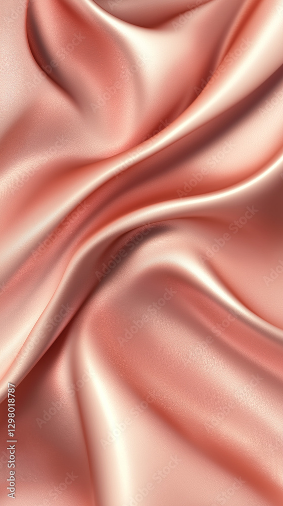 Fototapeta premium Silk texture with Luxurious fabric rose gold a subtle metallic sheen Background 