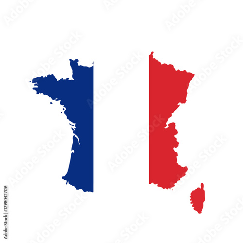 map of france