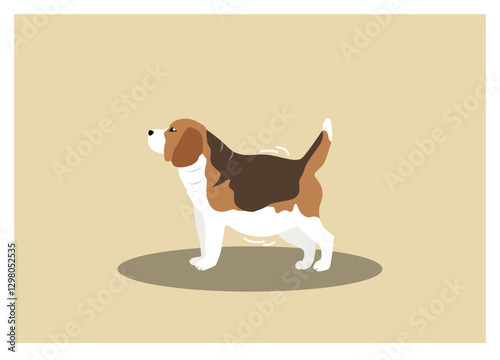 Health and care: a fat dog 