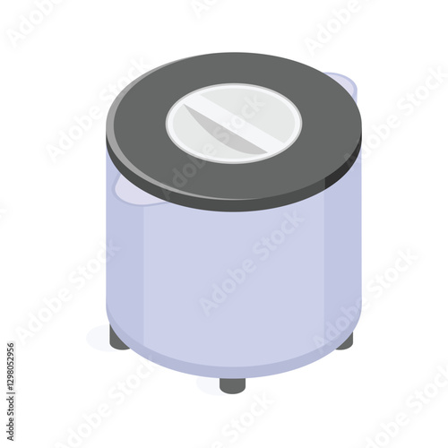 Electric rice cooker for cooking and steaming food efficiently.