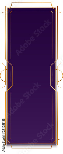 Art Deco Game Frame