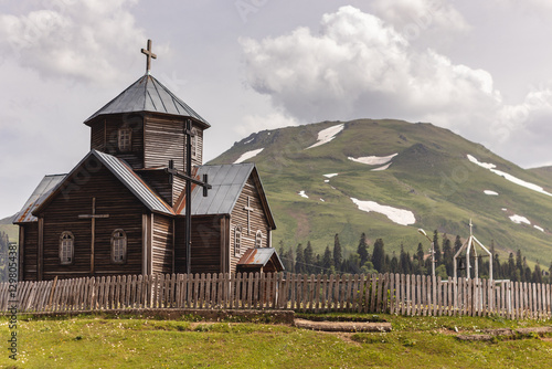 Bakhmaro Church in Guria, Georgia photo