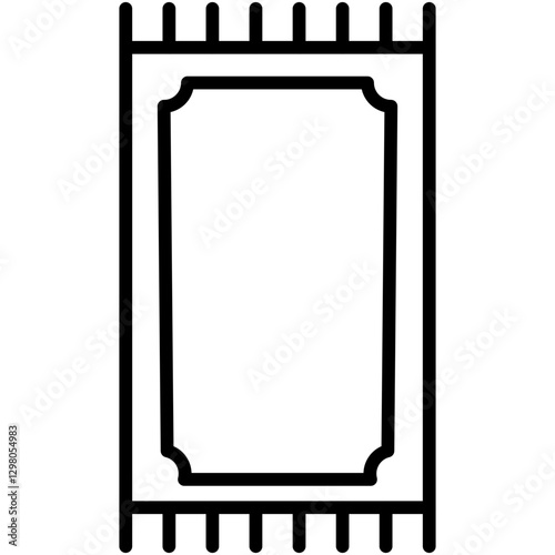 Prayer Mat Line Icon