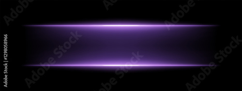 Abstract glowing purple light beams on a dark background. Two parallel neon streaks create a futuristic energy effect with smooth gradients and a radiant glow. Modern digital aesthetic