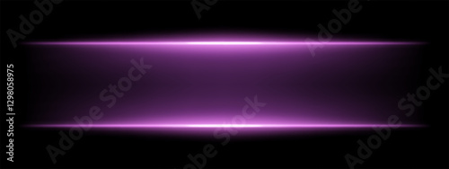 Abstract glowing purple light beams on a dark background. Two parallel neon streaks create a futuristic energy effect with smooth gradients and a radiant glow. Modern digital aesthetic