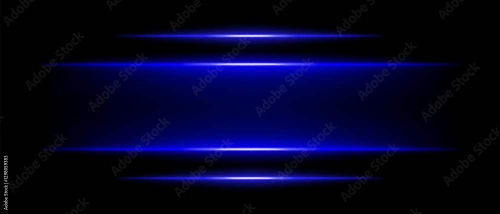 Abstract glowing blue light beams dark background. Four parallel neon streaks create a futuristic energy effect with smooth gradients radiant glow. Vibrant illumination modern digital aesthetic Abstract glowing blue light beams dark background. Four parallel neon streaks create a futuristic energy effect with smooth gradients radiant glow. Vibrant illumination modern digital aesthetic