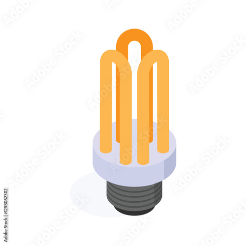 Get this amazing icon of light bulb in modern style