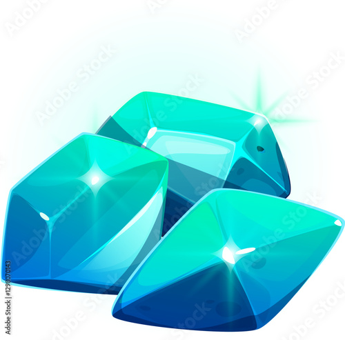 Blue Gem Stone