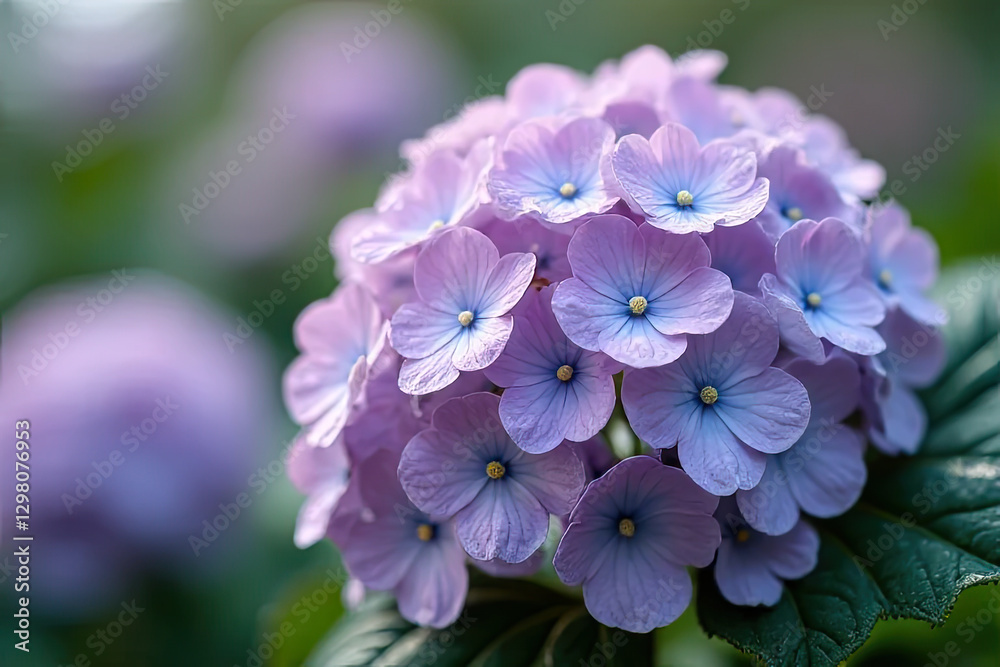 Vibrant Purple Hydrangea in Soft Focus – A Serene and Elegant Floral Bloom Showcasing Nature’s Tranquil Beauty Vibrant Purple Hydrangea in Soft Focus – A Serene and Elegant Floral Bloom Showcasing Nature’s Tranquil Beauty