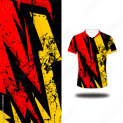 kit sport abstract pattern design
