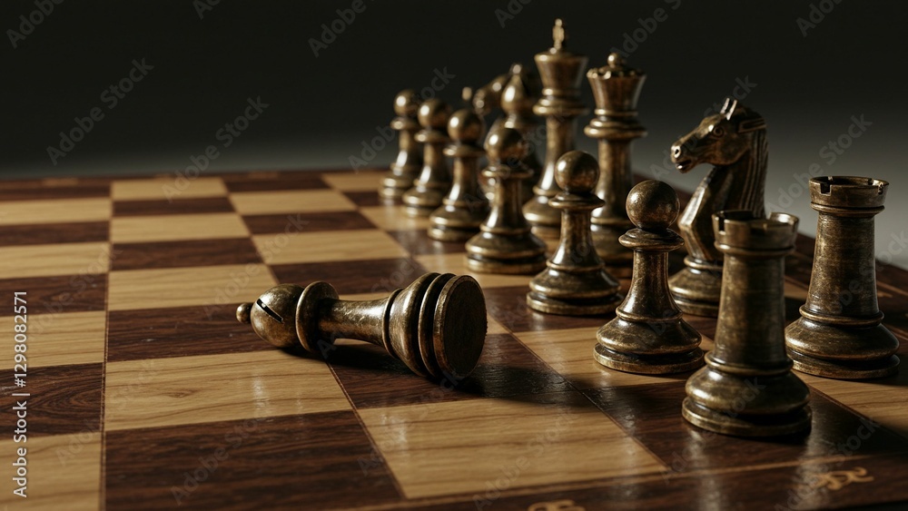 Defeat on the chessboard Defeat on the chessboard