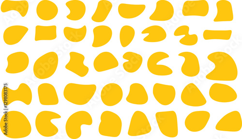 Abstract Organic Shape Collection