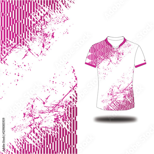 white sport kit jersey apparel design illustration