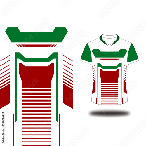E-sport jersey gaming design sublimation