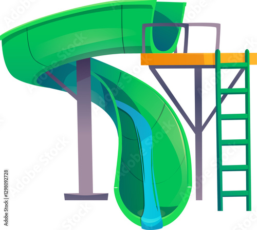 Water Park Slide
